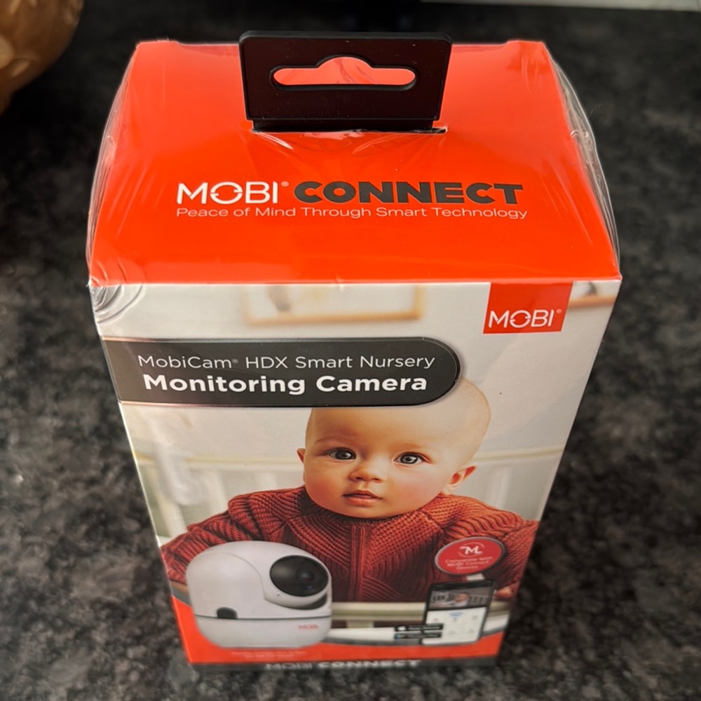 NIB Baby Monitor- MobiCam HDX Smart Nursery Monitoring Camera